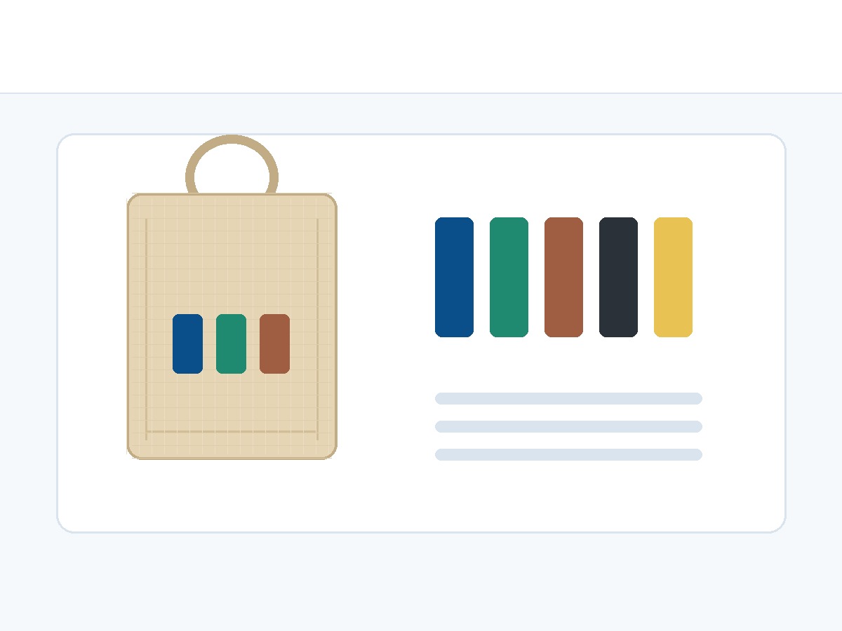 Canvas tote bags with logo
