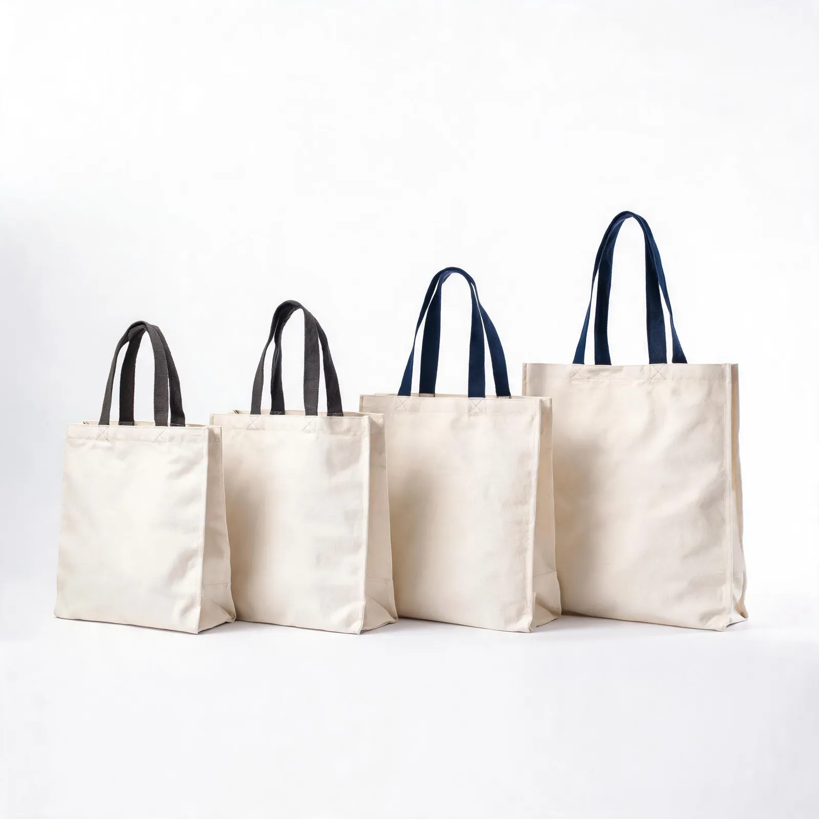 Bolsas tote de lona al por mayor en varios tamanos