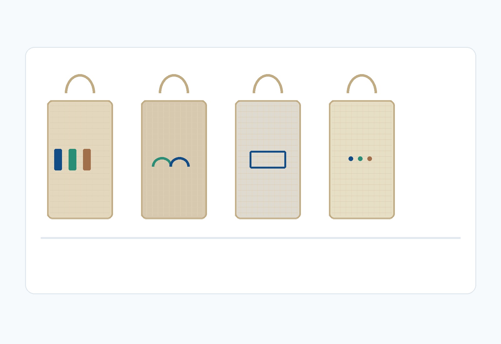 Organic cotton tote bags